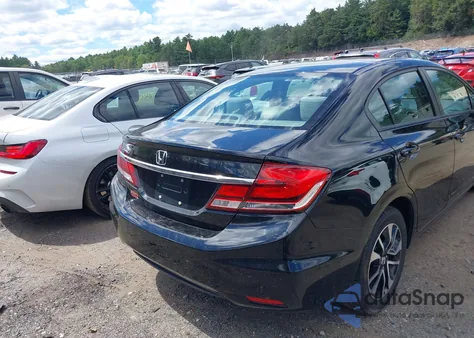 2015 Honda Civic Ex from USA, damaged, VIN 19XFB2F86FE068557